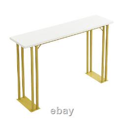 5 Piece Bar Table Set Counter Height Kitchen Dining Table with 4 Velvet Bar Stool