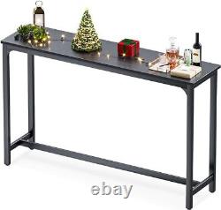 63 Bar Table Bar Height Pub Table Counter Table Kitchen & Dining Table BALCK