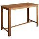 Bar Table Solid Acacia Wood 59.1x27.6x41.3