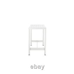 Betty 59 Bar Table, White