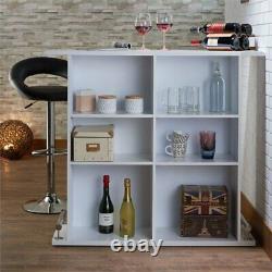 Bowery Hill Bar Table in White