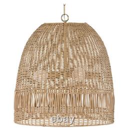 Capital Lighting Naomi 3 Light 24 Wide Wood Pendant 347533MA New