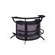 Coaster Contemporary Metal 3-piece Curved Bar Unit Set In Black