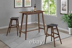 Coaster Home Furnishings Modern Rectangle Rectangular Bar Table Walnut