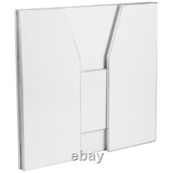 Flash Furniture 4' Laminate Foldable Bar In White