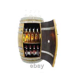 Full Home Barrel Bar Set (Bar Stool -Whiskey Barrel Bar Stool Pub Table)