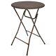 New Home Era 32 Inch Folding Bar Height Table High Top Table Patio Table