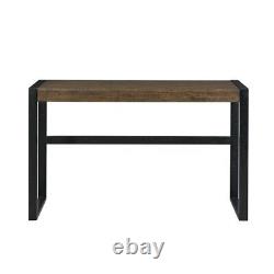 Pemberly Row Contemporary Multipurpose Bar Table Set in Walnut