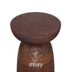 Simpli Home Wooden Accent Table 12.6 Living Room Furniture Warm Dark Brown