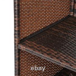 Stylish Modern Brown Gradient Bar Table for Chic Home Decor