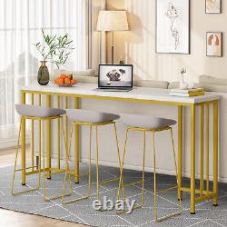 Versatile Console Table Behind Sofa Couch Entry Foyer Table Home Pub Bar Table