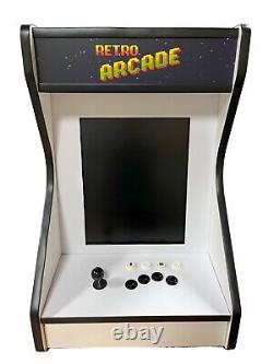 White Bar Top / Table top Vertical Arcade For Your Home! With 516 Games