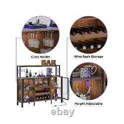 Armoire de bar, Armoire de bar à vin, Armoire de bar d'angle à domicile, Armoire de bar à vin avec