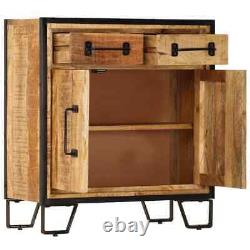 Cabinet Bar Buffet Cabinet Console Table with Drawers Solid Wood Mango vidaXL
<br/>	
  <br/>Armoire de bar Buffet Console avec tiroirs en bois massif de mangue vidaXL