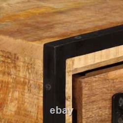 Cabinet Bar Buffet Cabinet Console Table with Drawers Solid Wood Mango vidaXL<br/> 
 <br/>Armoire de bar Buffet Console avec tiroirs en bois massif de mangue vidaXL