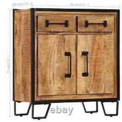 Cabinet Bar Buffet Cabinet Console Table with Drawers Solid Wood Mango vidaXL 
 <br/> 
 
<br/>		Armoire de bar Buffet Console avec tiroirs en bois massif de mangue vidaXL