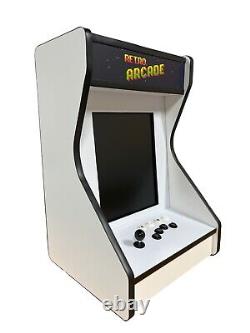 Comptoir de bar blanc / Table de jeu vertical d'arcade pour votre maison! Avec 516 jeux
