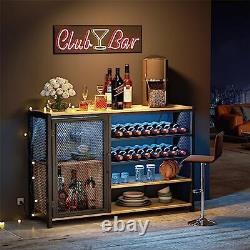 Meuble de bar, armoires à vin, meuble de bar d'angle à domicile, 49 armoire à vin