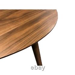 Table basse moderne en bois massif Driskill