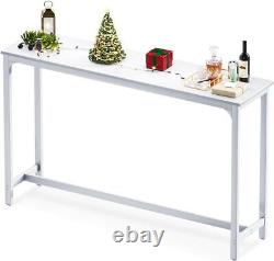 Table de bar rectangulaire de 63 pouces de hauteur de comptoir haut pour cuisine et salle à manger Counter New